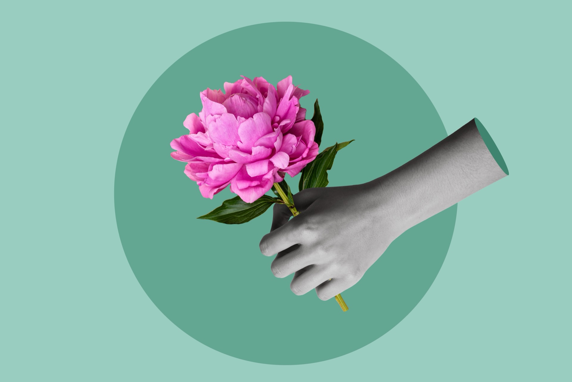 Artistic floral design